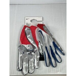Size XL Nike Vapor Jet 7.0 Football Gloves Gray Blue Red Receiver Grip NEW